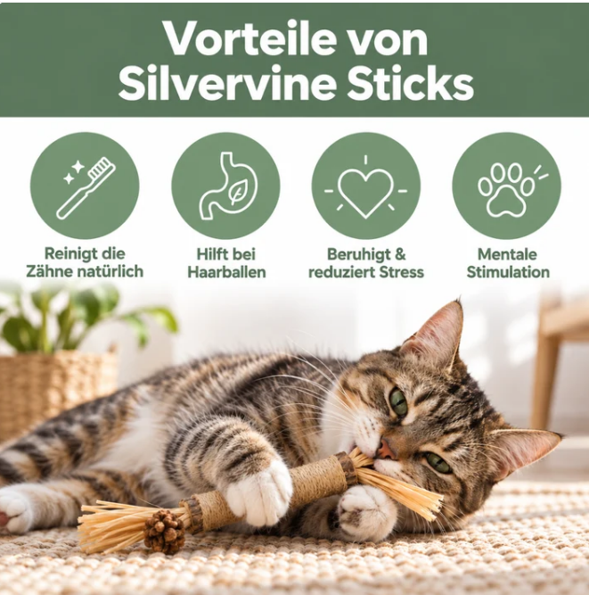 SantfePfote Silvervine Sticks